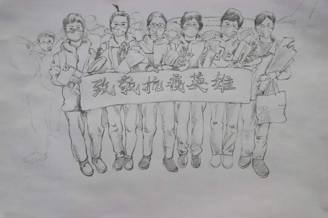 抗疫英雄，期待与你拥抱在这个春天