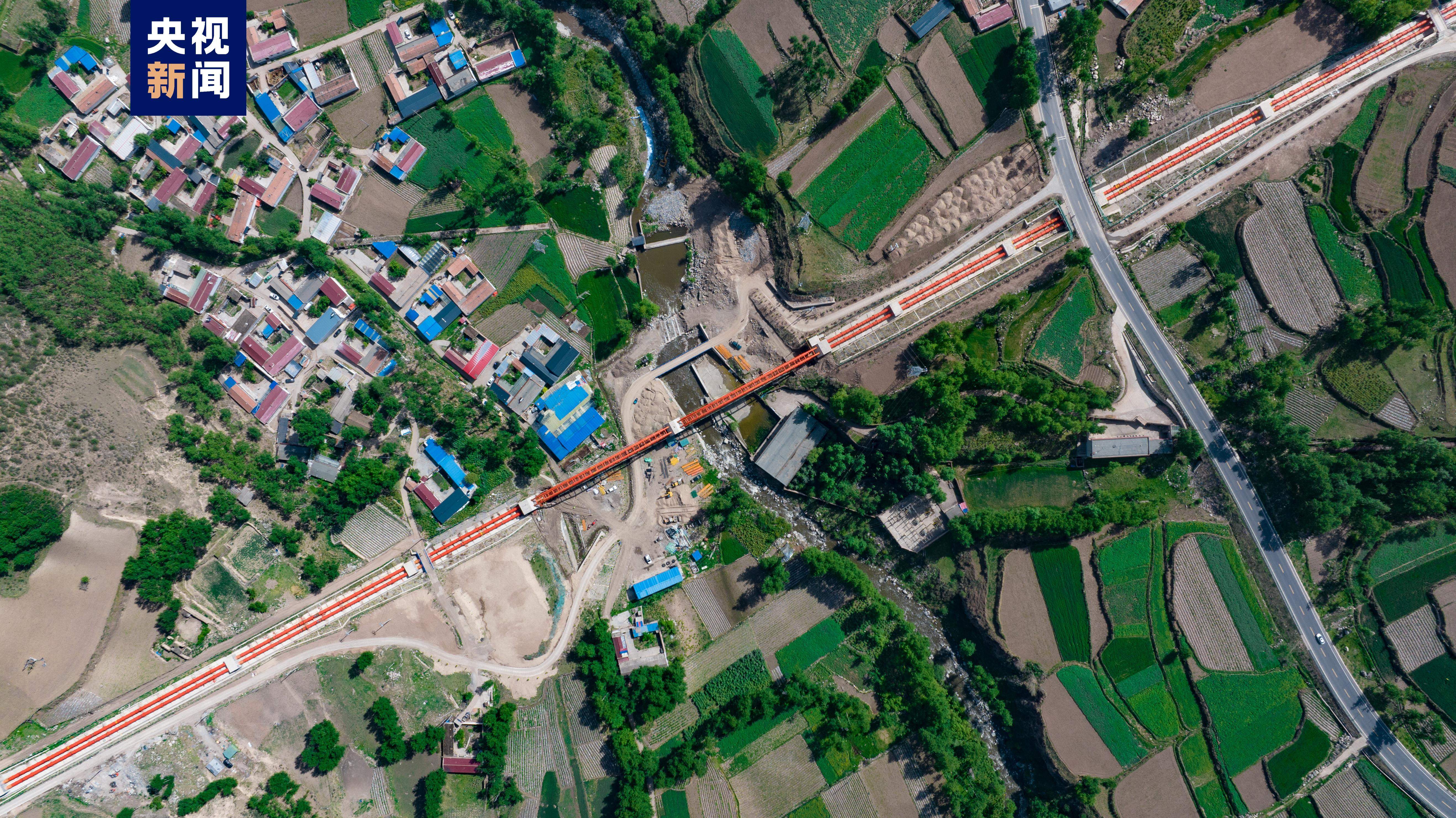 引大济湟工程实现全线通水