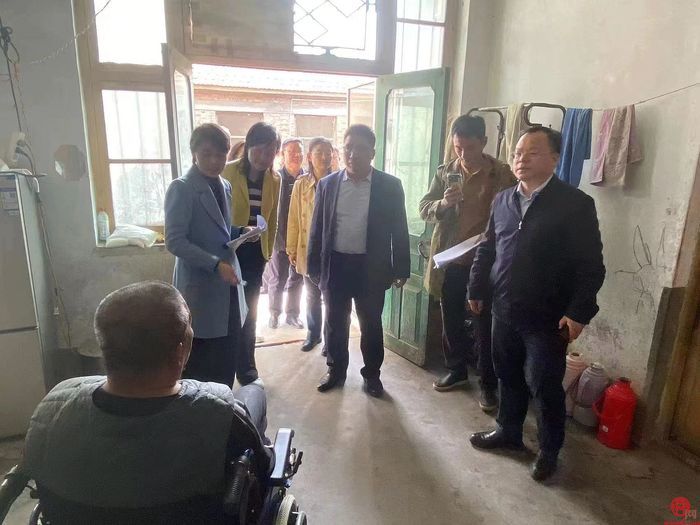 中国残联到我市调研重度残疾人家庭无障碍改造工作