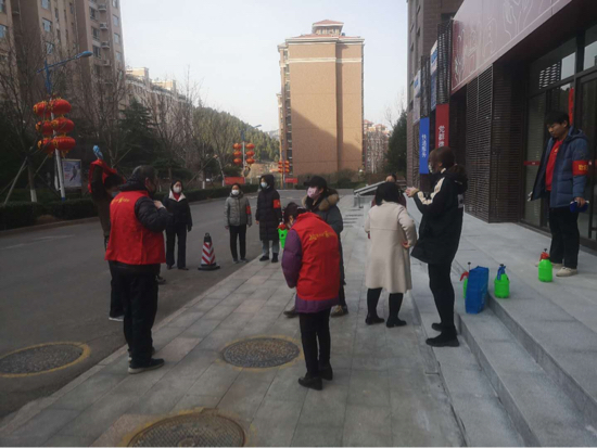 济南市体育局扎实开展疫情防控期间党员社区“双报到”活动