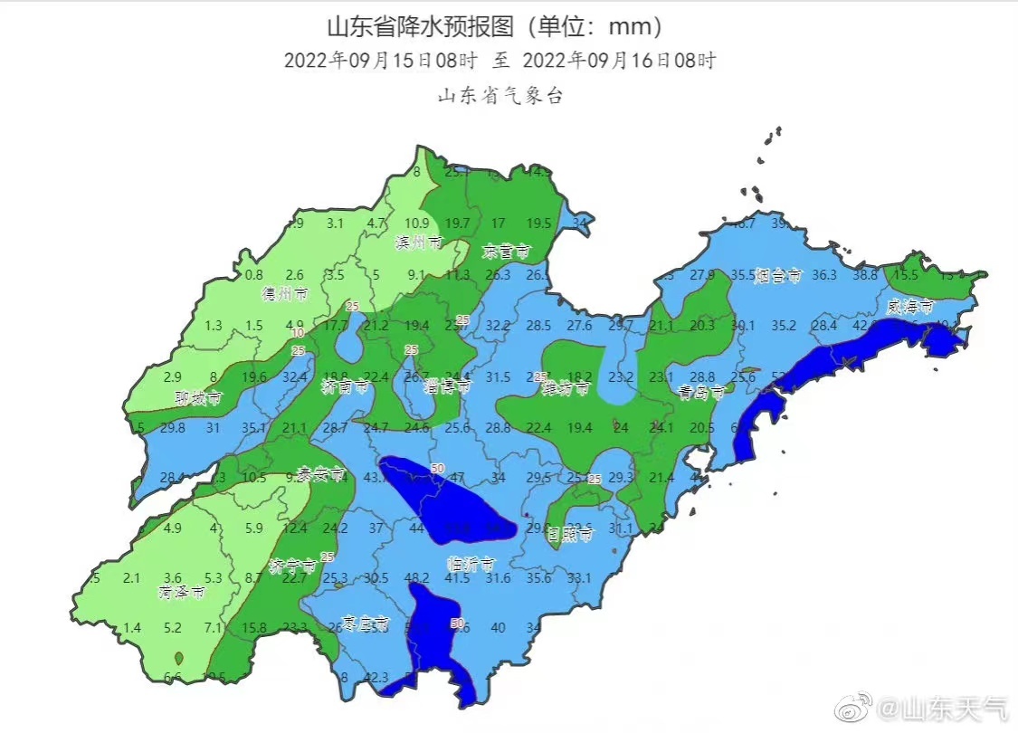 今夜就到！台风“梅花”将影响山东，中东部将现强降水