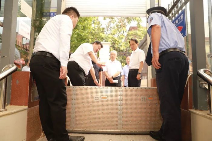 防御台风“烟花”，济南市所有经营的人防工程停业停电