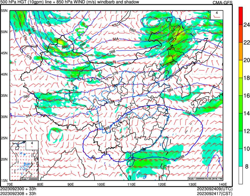 气温30℃线将从南岭北抬至长江沿线 立秋来最强冷空气或来救场？