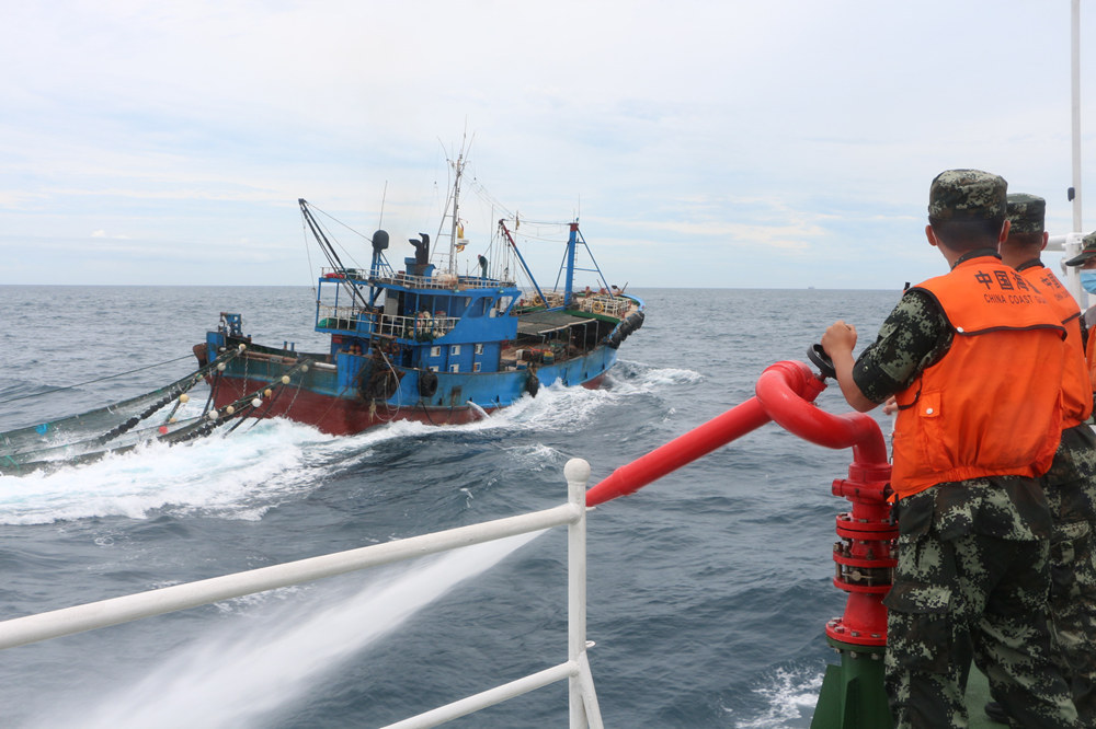 福建海警查办违法捕捞案79起 查扣渔获物约20万公斤