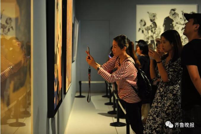 这个70岁的全国美展,终于在山东济南开幕了!最新现场图超好看!