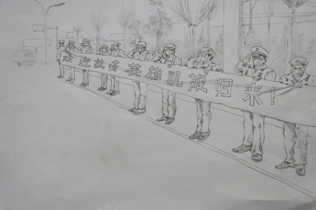 抗疫英雄，期待与你拥抱在这个春天