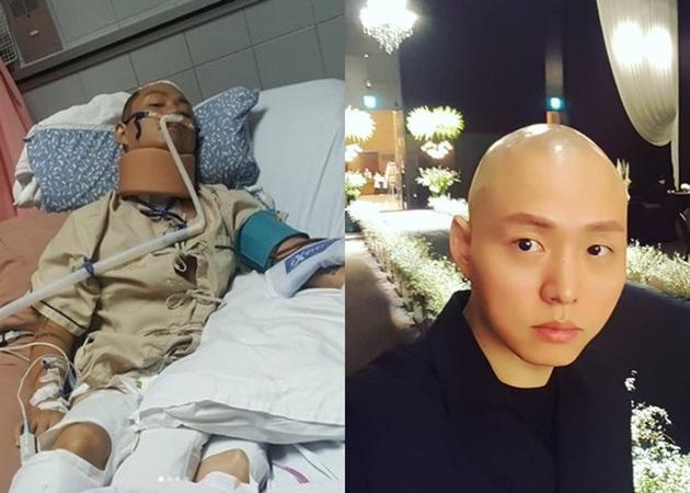 韩国嘻哈歌手KK跳水重伤全身瘫痪 妻子发文求助