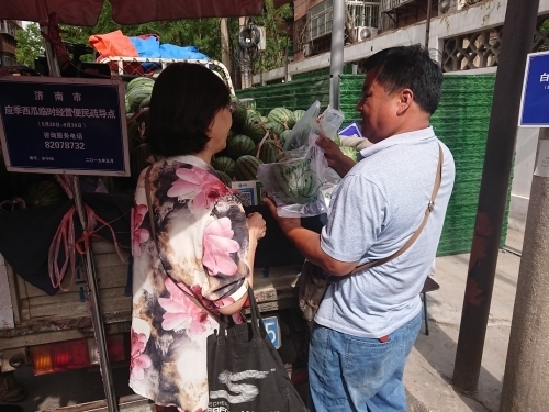 认准这张“西瓜地图” 济南市民今夏西瓜就靠它啦