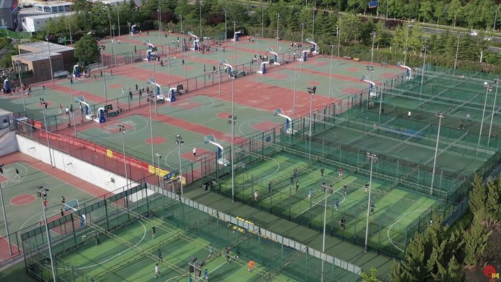 久违了 运动的快乐 济南奥体中心恢复健身开放