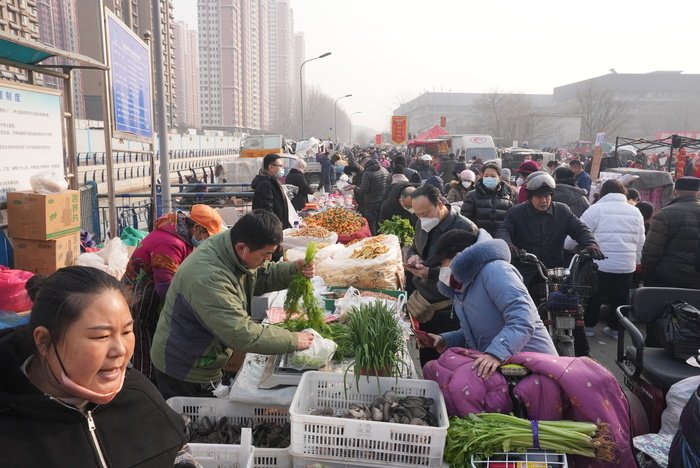 跟着记者逛大集丨品美食、购年货，一起打卡“蓝翔路大集”