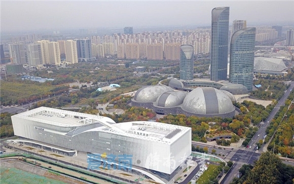 省科技馆新馆亮新容，济南西城文化核心区再添新“地标”