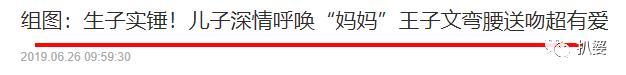 儿子生父的身份依旧是一个谜团 网友开扒王子文感情状态时间线