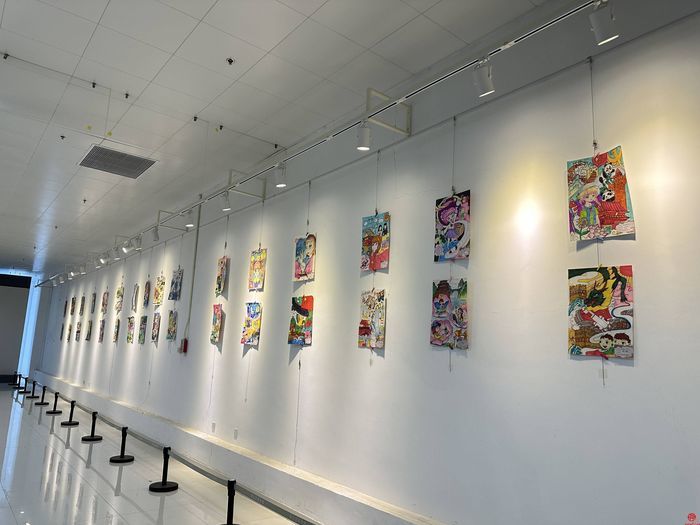 “2023年国家安全网络宣传周——网络安全进校园”主题画展正式启动