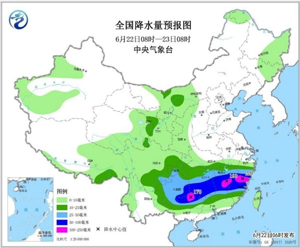 周末南方暴雨持续局地大暴雨 北方高温范围扩大
