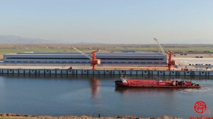 小清河开展首次大件运输