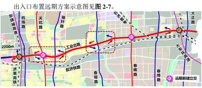 濟南東西向最長高架路來了！工業(yè)北路快速路東延12.5公里