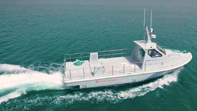 世界首创！我国第一艘海洋牧场养殖观测无人船下水