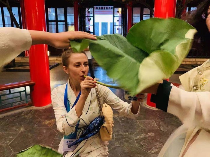 汉字记忆空间用创意“闪耀”国际泉水文化景观城市联盟会议