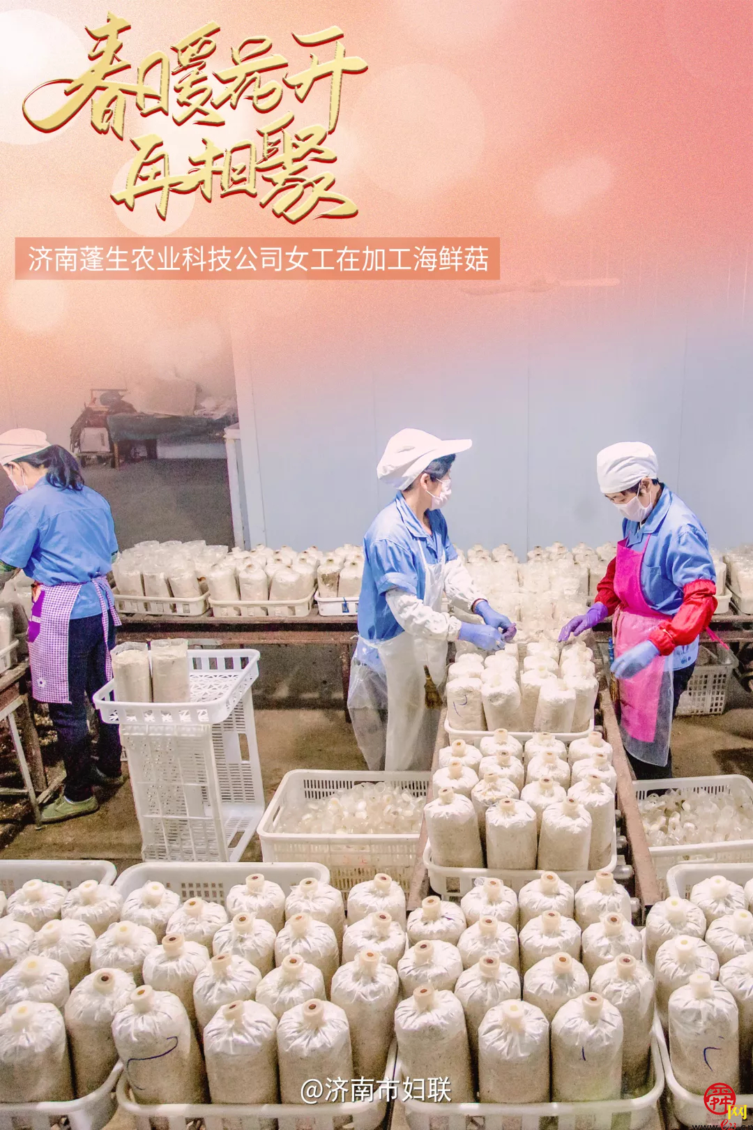 “她”力量并肩同行 助力复工复产