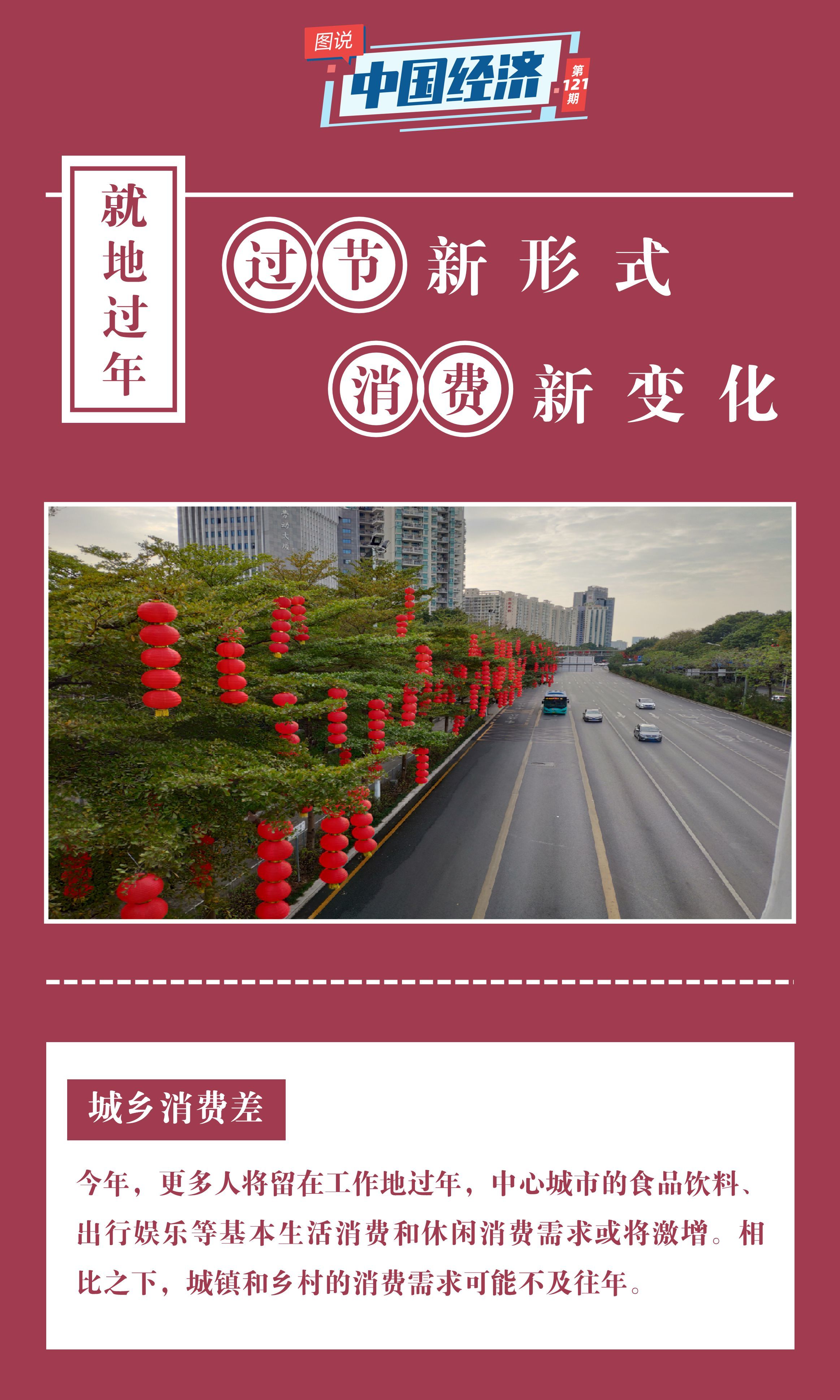 【图说中国经济】就地过年：过节新形势 消费新变化