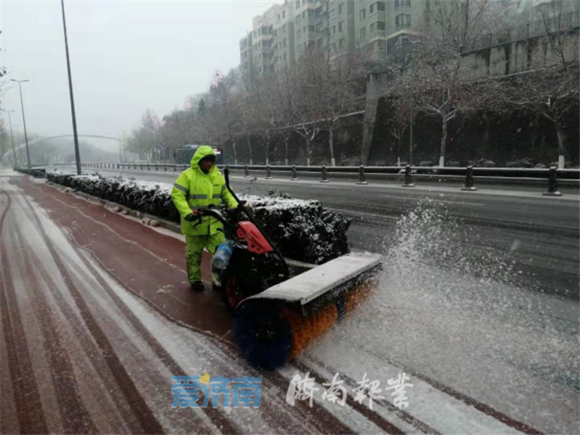 雪情就是命令丨守护安全，济南各级各部门奋斗在现场