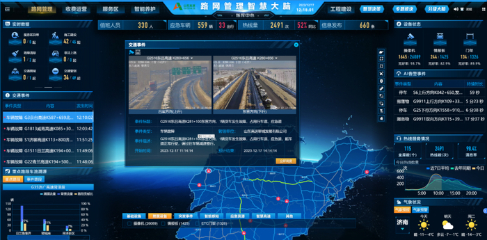 除雪保畅，来看山东高速的“黑科技”