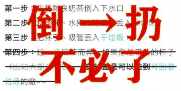 小龙虾是湿垃圾还是干垃圾？奶茶喝完咋扔？正解来了