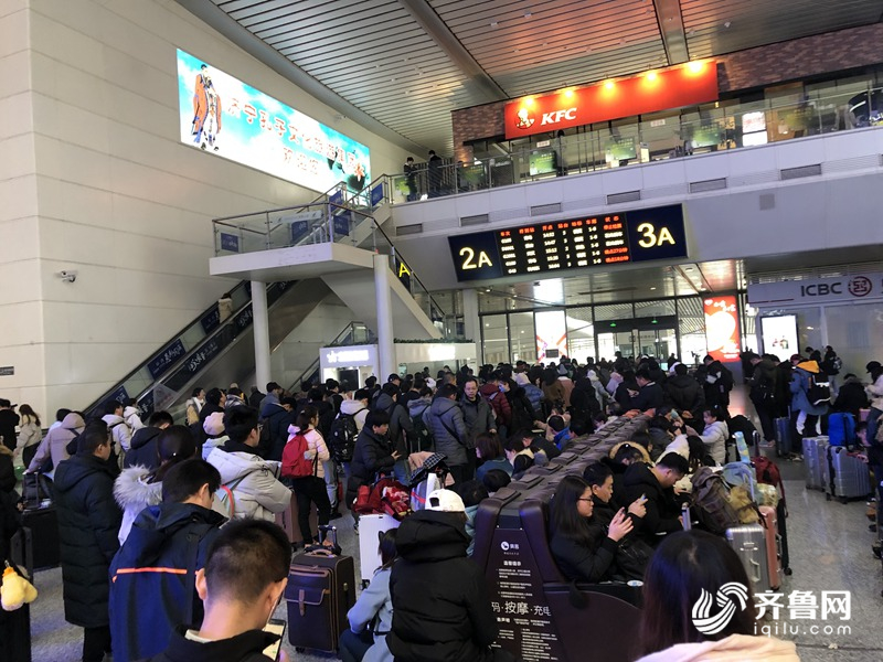 出行请注意！因雨雪天气济南西客站部分车辆晚点20分钟以内