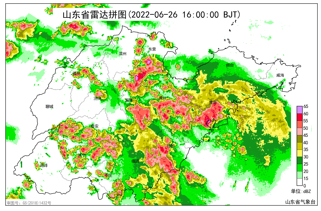 雨已开下！山东强降雨主要集中在26日夜间至27日