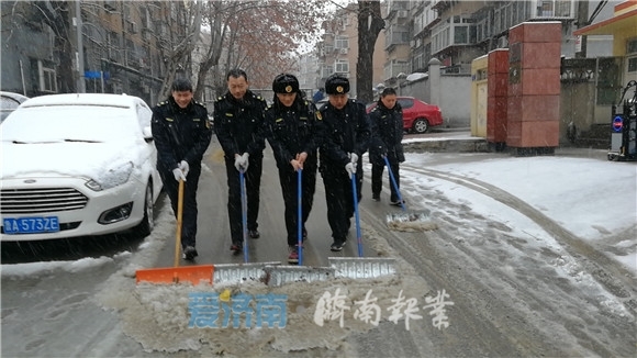 雪情就是命令丨守护安全，济南各级各部门奋斗在现场