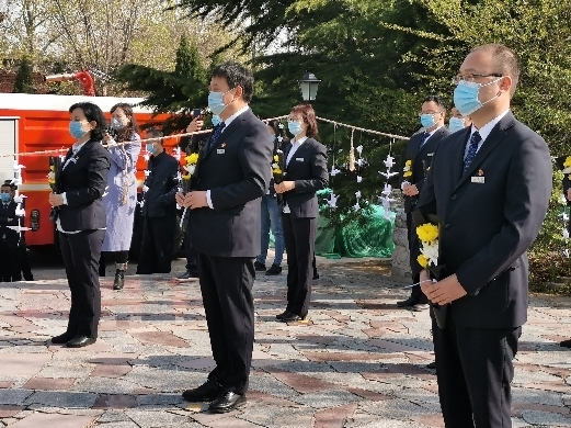 别样清明“感怀依然” 济南玉函山安息园举行共祭仪式