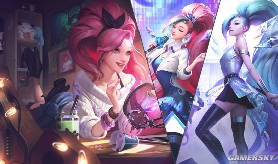 《英雄联盟》新英雄萨勒芬妮独有音乐系统演示 星籁歌姬闪耀全场