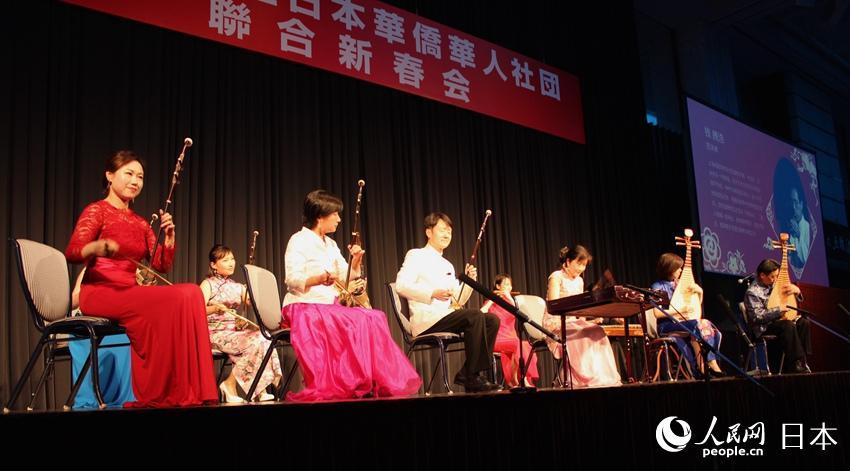 “祥和欢乐迎新春” 全日本华侨华人社团联合新春会在东京举行