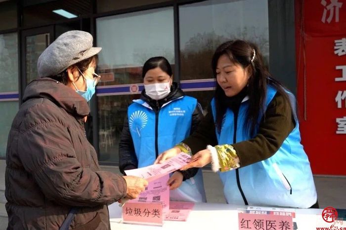 槐荫区冬季黄河大集｜济微路社区开展“黄河大集”惠民服务活动