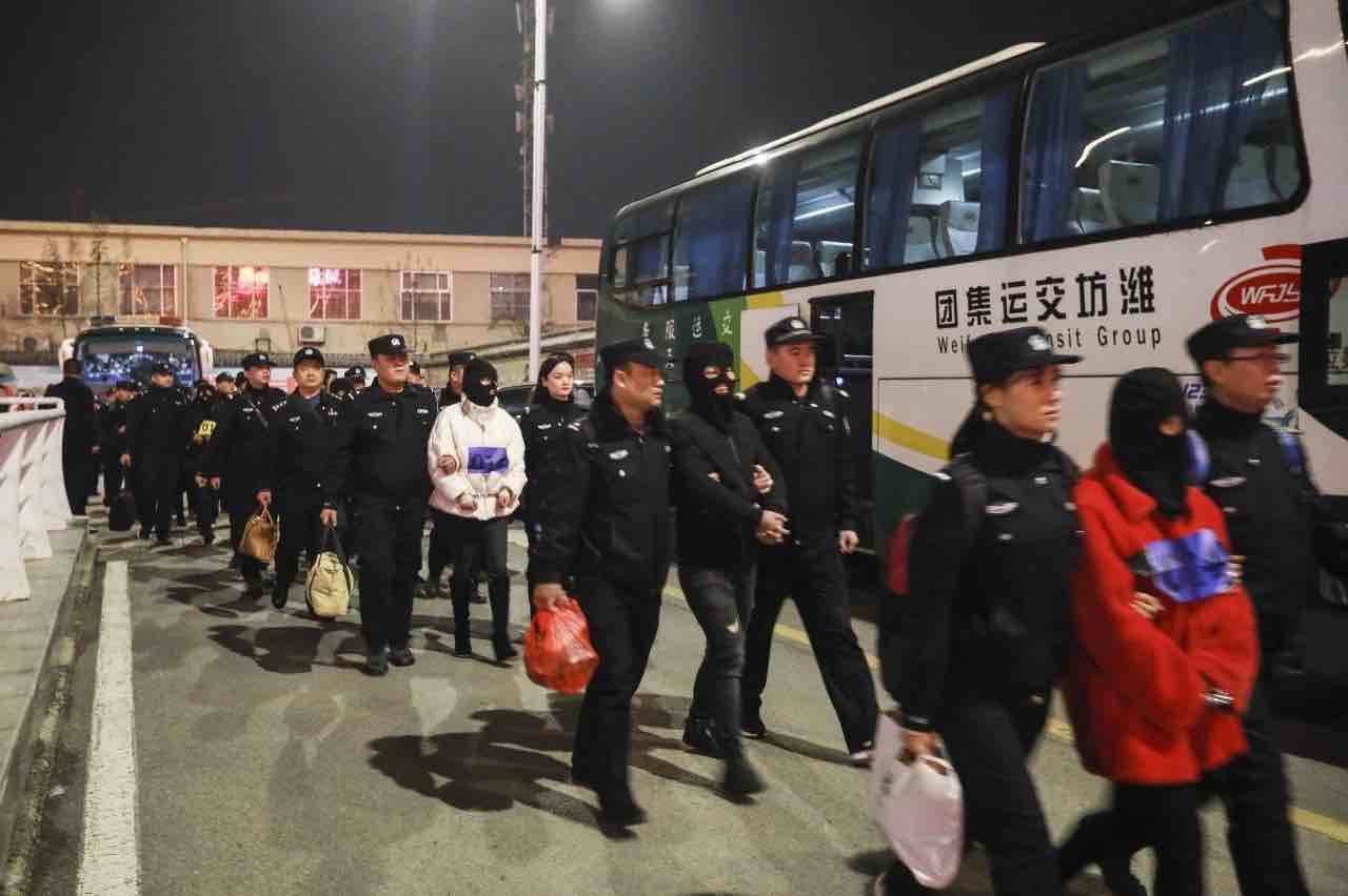 潍坊寿光警方破获跨省网络诈骗案 抓获犯罪嫌疑人100多名