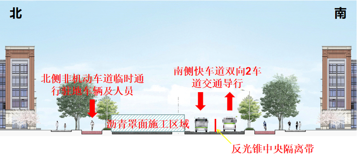@济南人，明湖西路（纬二路至北坦南街）近日将进行施工
