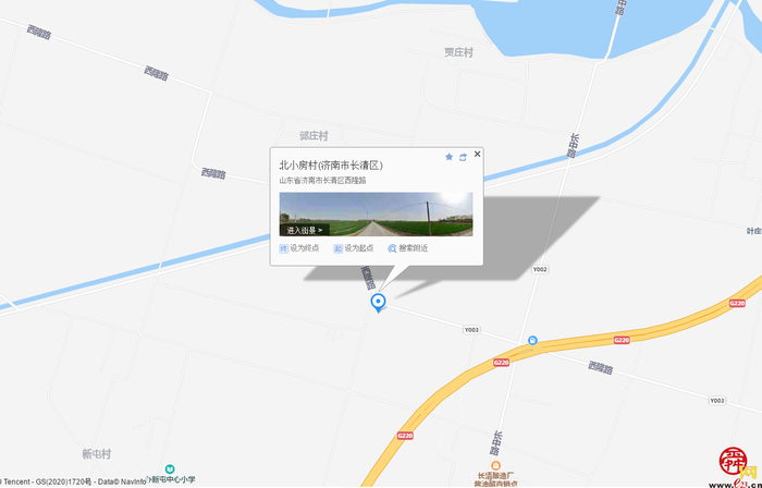 【啄木鸟在行动】长清区北小房村道路旁渣土建筑垃圾裸露堆放