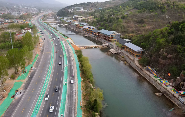 游南山更通畅！济南省道103旅游公路门牙段展“芳容”