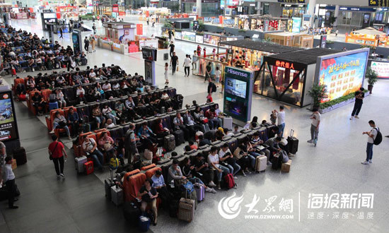 济南西站增开26列旅客列车 去往北京、东北方向余票充足