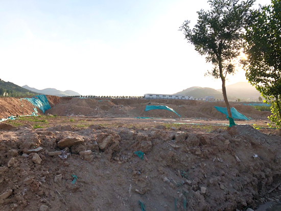 【啄木鸟在行动】凤凰路隧道南口东侧大片渣土裸露