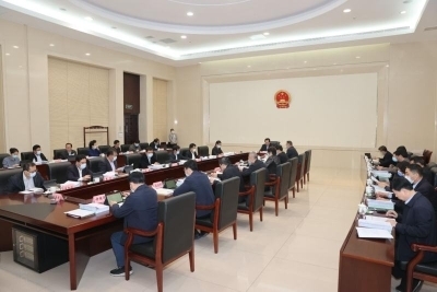 济南市十七届人大常委会召开第四十八次主任会议
