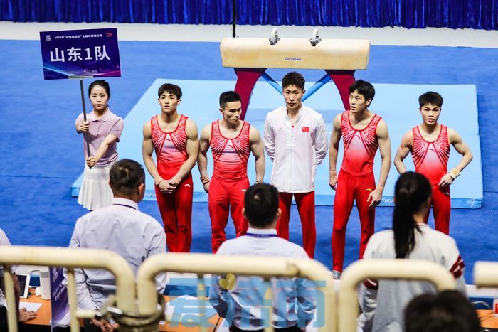 山东体操队进入2023全国体操锦标赛男子团体决赛