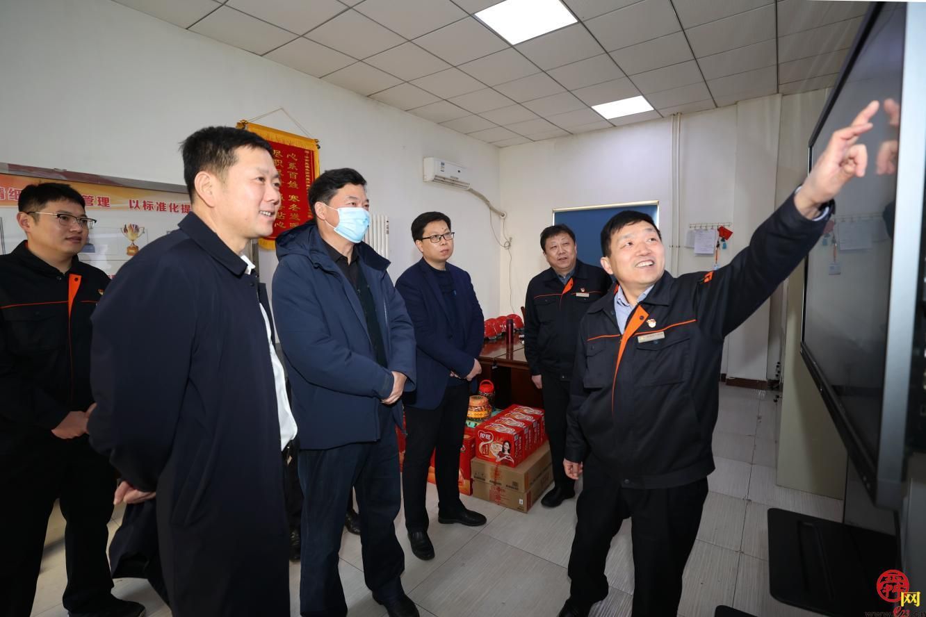 济南市住建局走访慰问春节坚守岗位的供热燃气一线职工