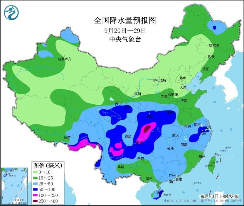 中央气象台:华西地区多降水 弱冷空气频繁影响北方地区