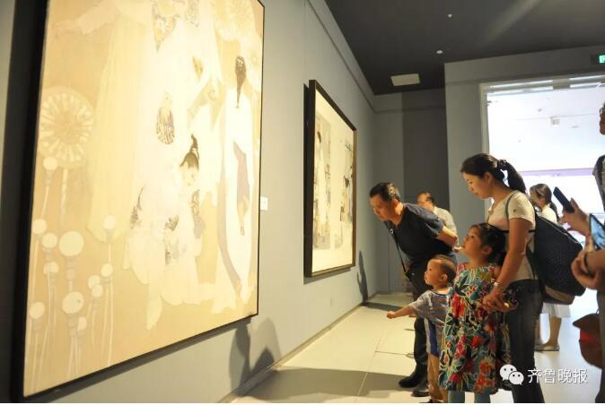 这个70岁的全国美展,终于在山东济南开幕了!最新现场图超好看!