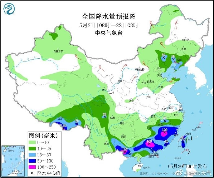 冰雹又来袭！山东21日白天12市30℃+ 夜间雷雨+冰雹+9级风