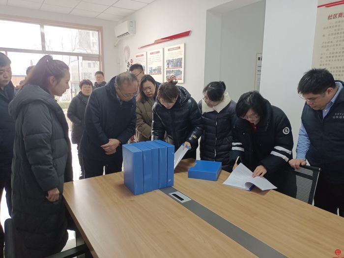 省救灾和物资保障工作异地互查组到章丘区检查物资保障工作