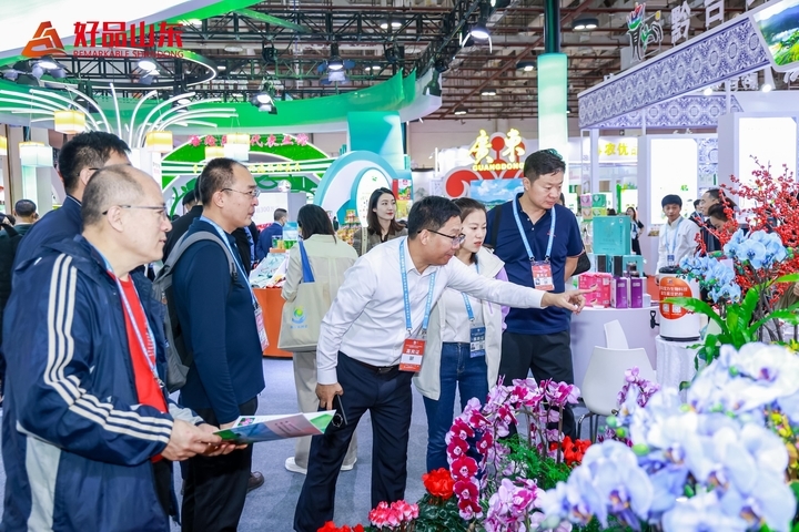“好品山东”亮相2023年海峡两岸现代农业博览会·海峡两岸花卉博览会