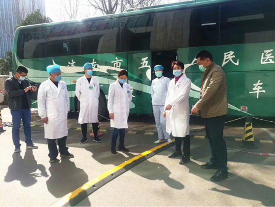助力复工复产 市五院恢复办理健康证