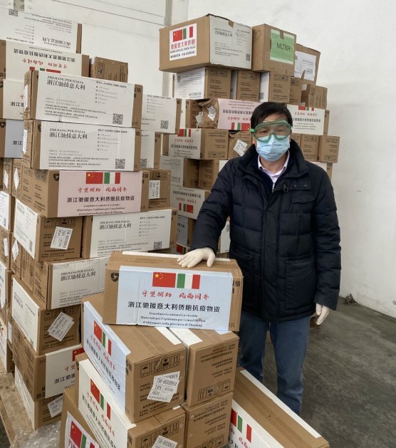战“疫”直击｜在美浙商：每天转运上吨防疫物资